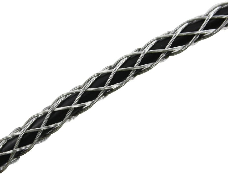 VGongTech Cable Pulling Grip Sock with 5mm Nut Flexible Eye Mesh Rope Cable Sock Kit Galvanizing Steel Antislip Pipe Cable Wire Pulling Grips Lassos 6 Set 4-25mm - Image 5